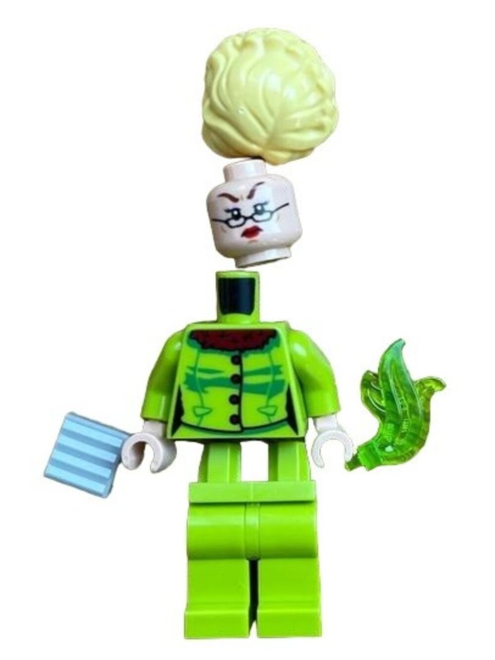 Lego Harry Potter Rita Skeeter Minifigure Green Pen Notepad RARE HTF New Gift